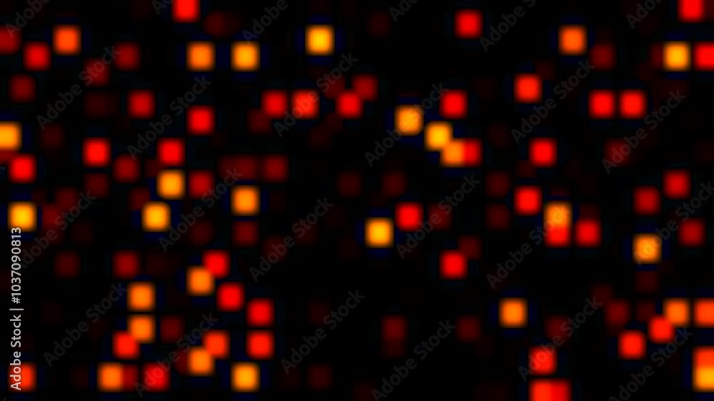 Blocks Random Fractal Animated Background Blocks Random Fractal Animated Background