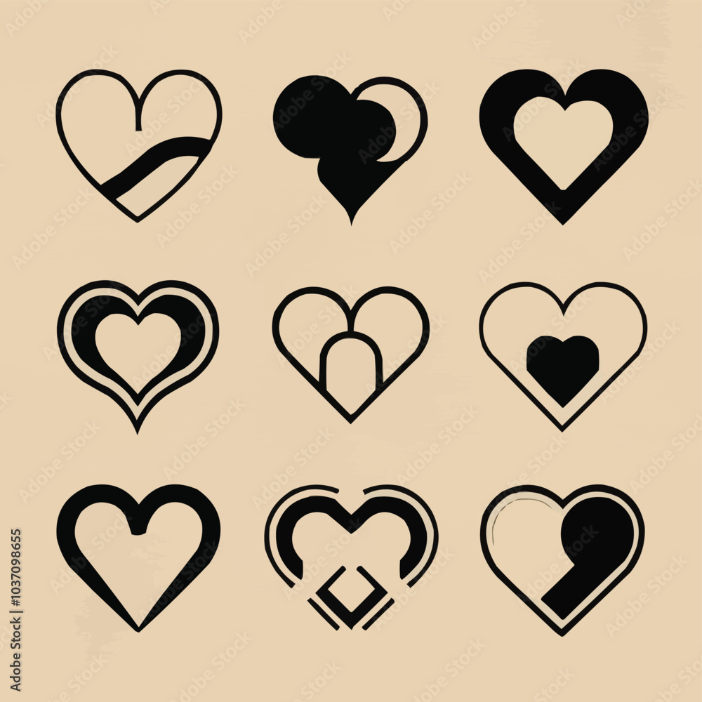 heart love heart love