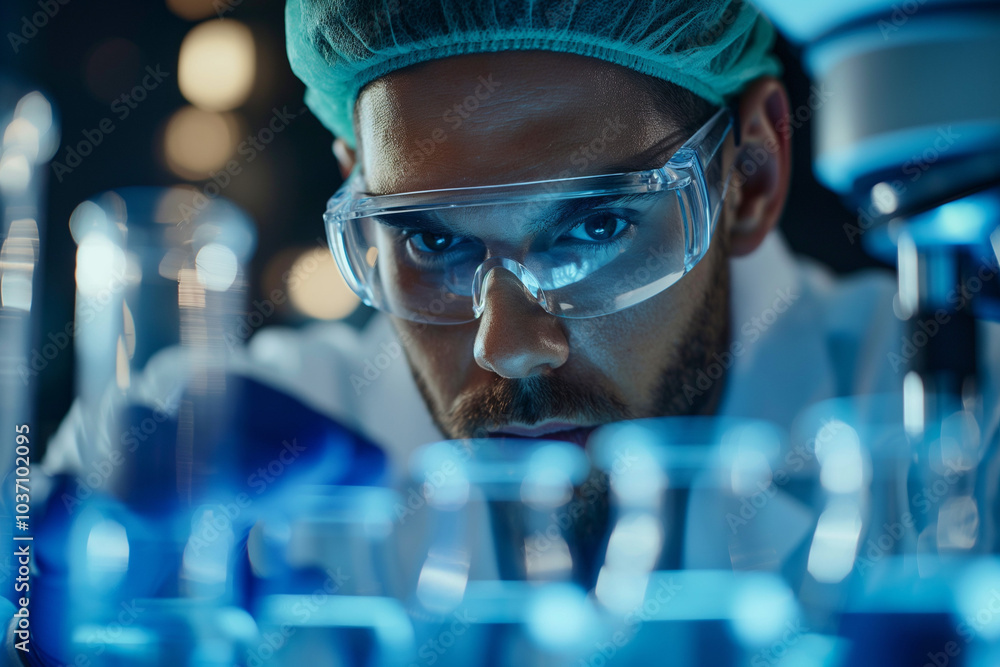 Scientist Conducting Research Scientist Conducting Research