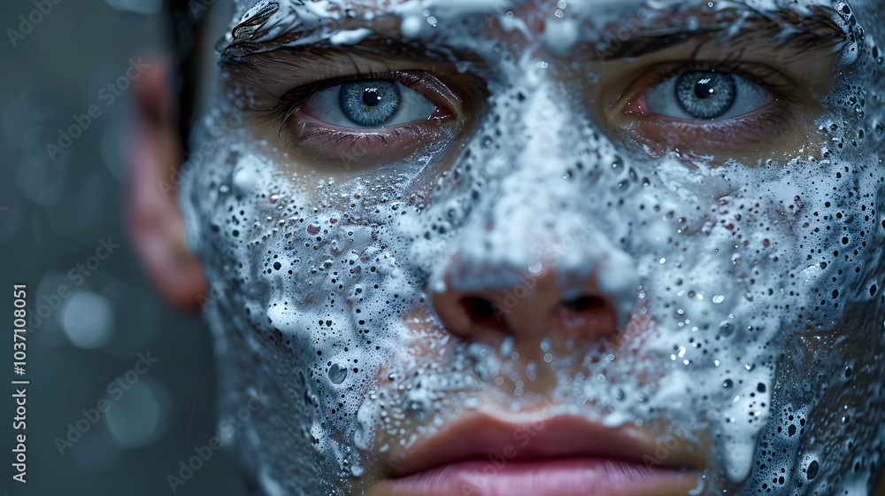 Fototapeta premium Skin Care Focus on Hydration and Barrier Repair