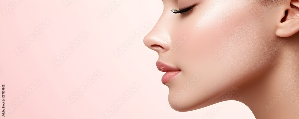 Radiant Hydrated Skin with Wrinkle Eraser - Showcase of Firm Texture and Collagen-Infused Smoothness Under Studio Lighting Radiant Hydrated Skin with Wrinkle Eraser - Showcase of Firm Texture and Collagen-Infused Smoothness Under Studio Lighting