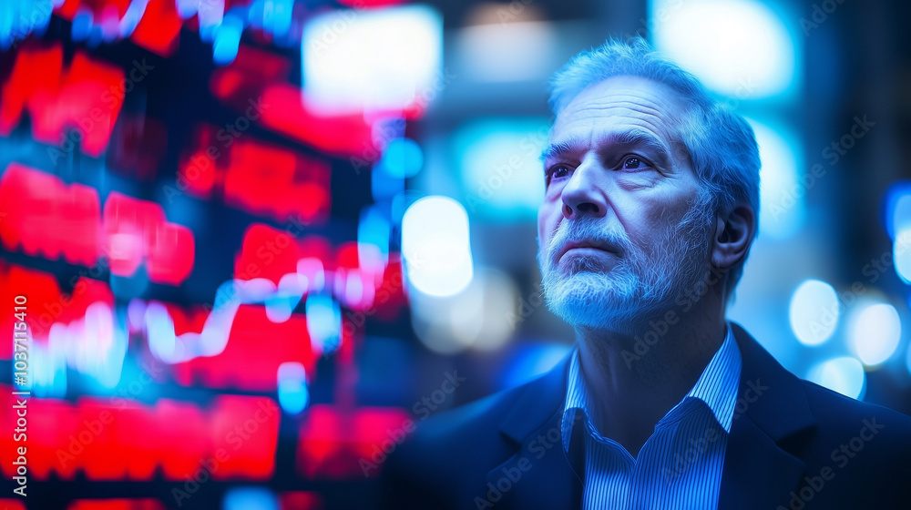 US stock market experiencing sharp losses, with significant declines in stock values and a downward trend in major indices, representing market volatility and financial downturn US stock market experiencing sharp losses, with significant declines in stock values and a downward trend in major indices, representing market volatility and financial downturn