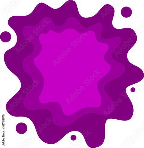 abstract liquid purple frame Suitable for templates