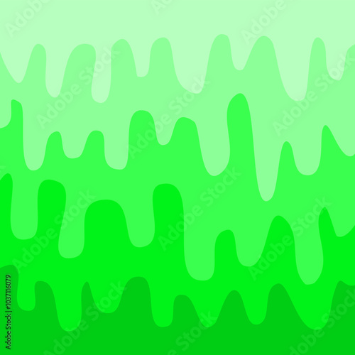 abstract liquid green background Suitable for templates