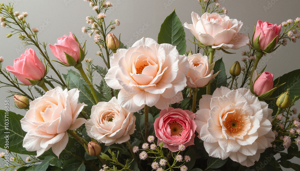 Modern style flowers Modern style flowers