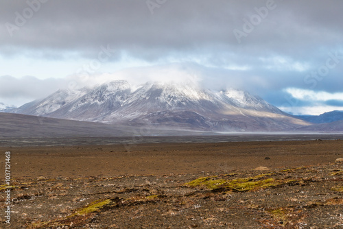 Highlands of Iceland landscape in autumn