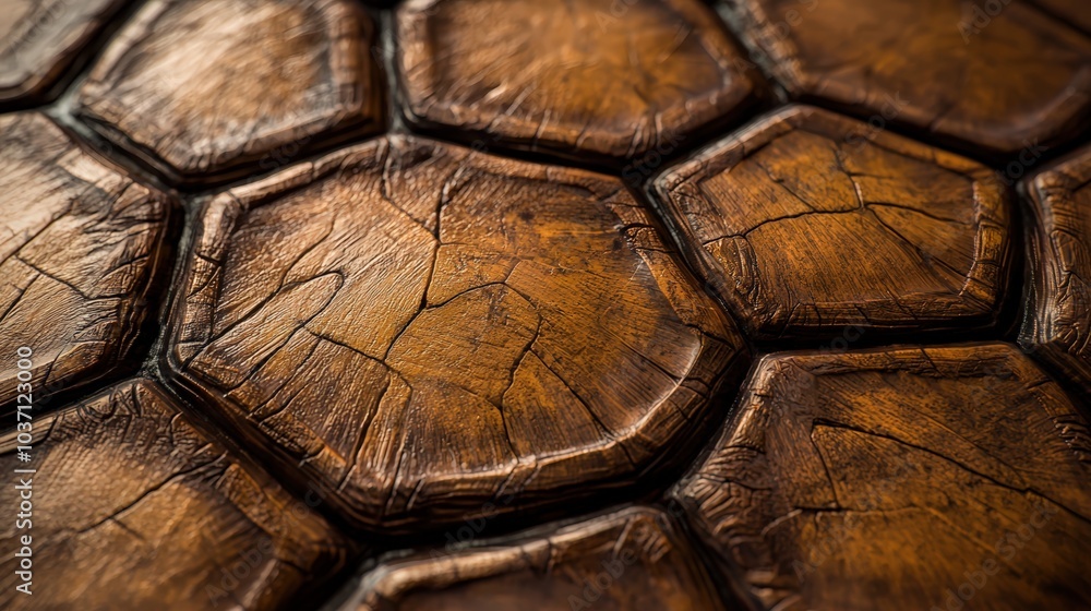 Close-up of turtle shell Close-up of turtle shell