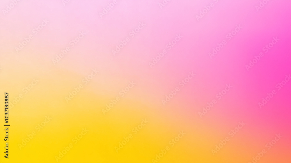 Obraz premium Vibrant Yellow and Pink Gradient