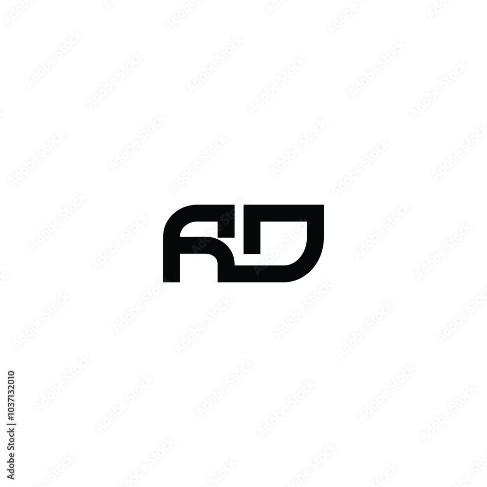 AD monogram logo design letter text name symbol monochrome logotype alphabet character simple logo AD monogram logo design letter text name symbol monochrome logotype alphabet character simple logo