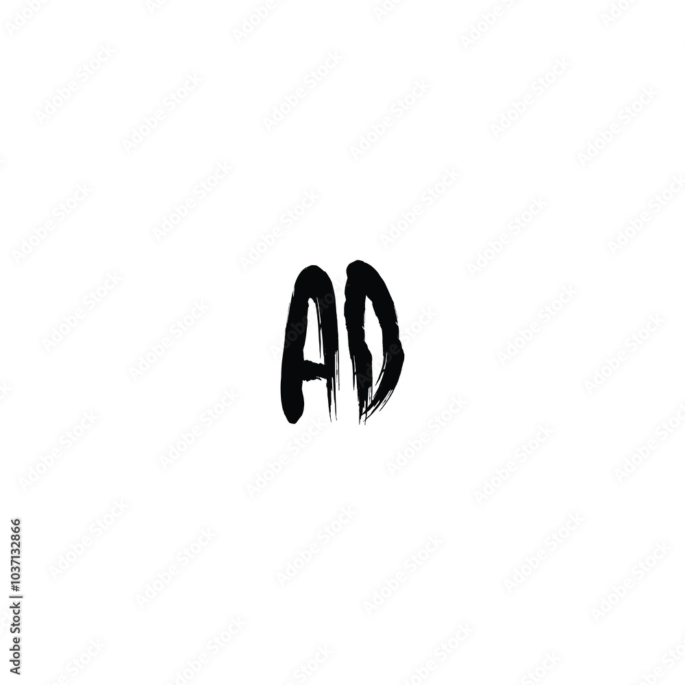 AD monogram logo design letter text name symbol monochrome logotype alphabet character simple logo AD monogram logo design letter text name symbol monochrome logotype alphabet character simple logo