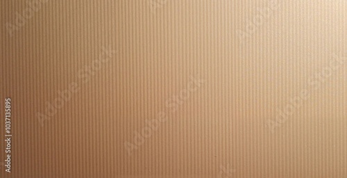 Beige corrugated cardboard texture in neutral tones for packaging design