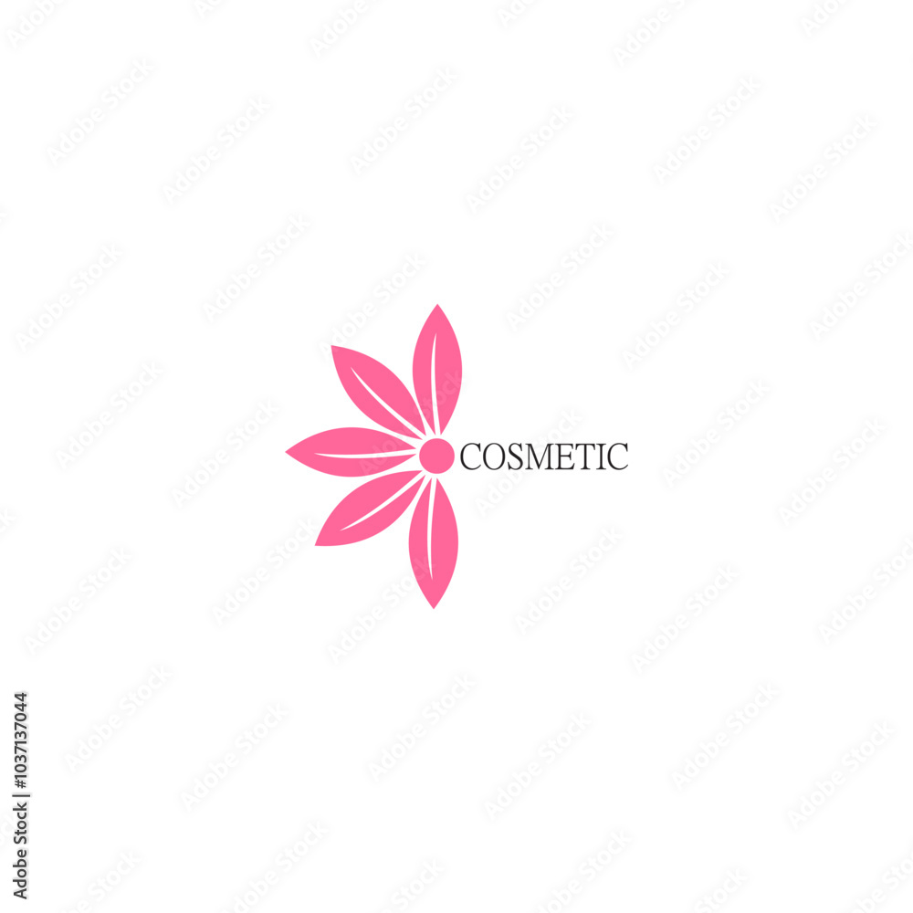 COSMETIC logo simple and modern COSMETIC logo simple and modern