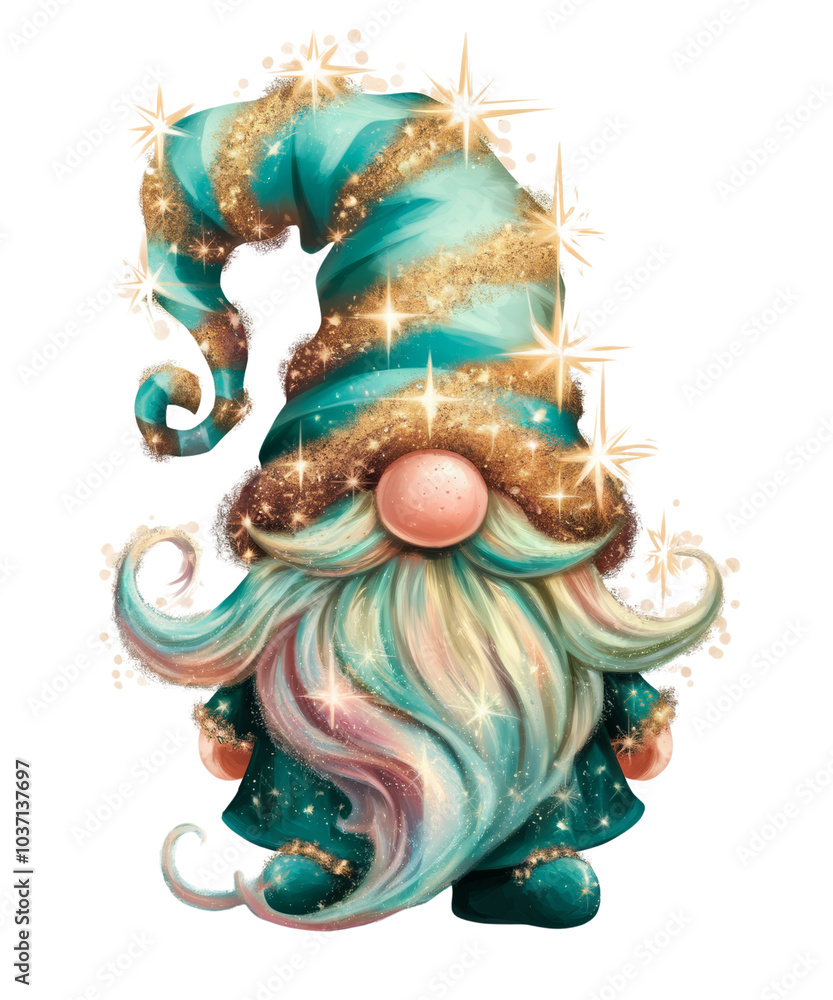 Christmas Festive Illustration for Print Christmas Festive Illustration for Print