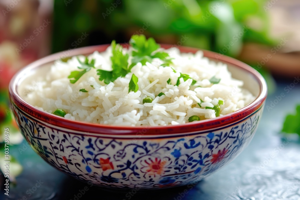 Deliciously Fluffy White Rice with Exotic Spices Deliciously Fluffy White Rice with Exotic Spices