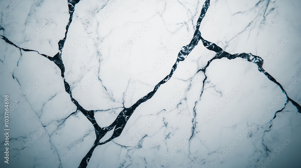 Close-up of elegant white marble with striking black veins, showcasing natural beauty and intricate patterns, perfect for modern design projects. Close-up of elegant white marble with striking black veins, showcasing natural beauty and intricate patterns, perfect for modern design projects.