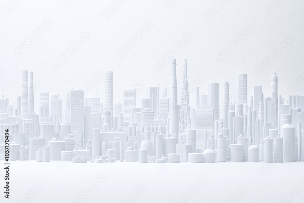 Picture of a city with a lot of tall buildings in the middle of it - Aerials Picture of a city with a lot of tall buildings in the middle of it - Aerials