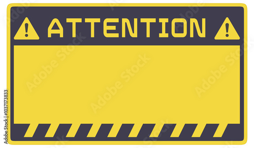 Il segno di avvertimento imposta il disegno su sfondo trasparente isolato warning caution attention danger photo