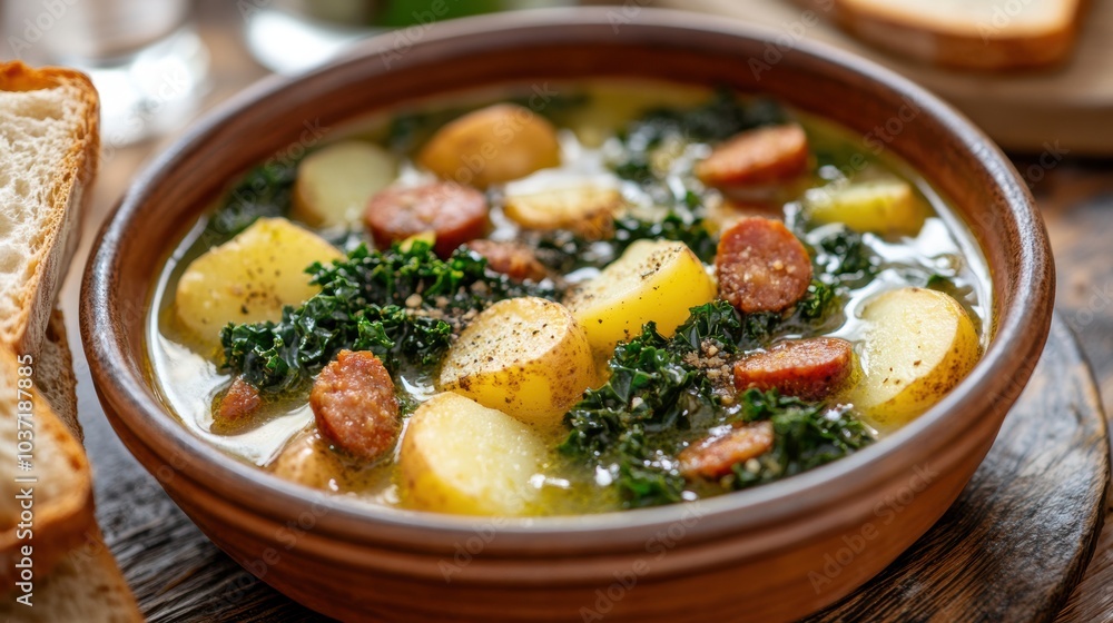 Kale Sausage Soup. Kale Sausage Soup.