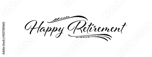 happy retirement text	