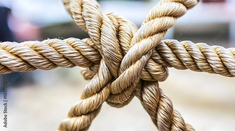 Complex web of interconnected ropes symbolizing intricate business relationships and antitrust challenges, with a focused foreground rope representing the effort to break monopolies. Complex web of interconnected ropes symbolizing intricate business relationships and antitrust challenges, with a focused foreground rope representing the effort to break monopolies.
