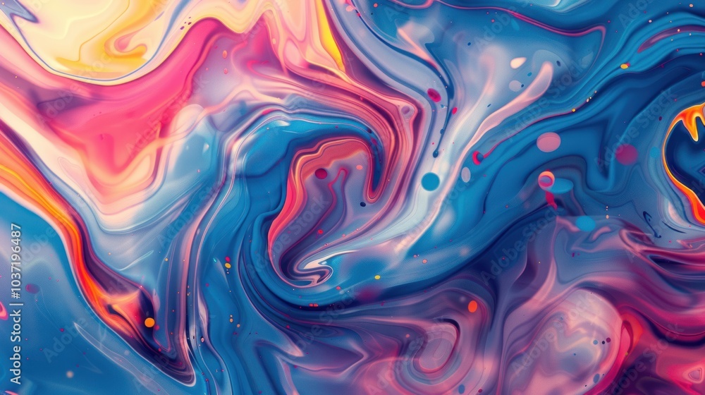 Abstract Swirls of Color Abstract Swirls of Color
