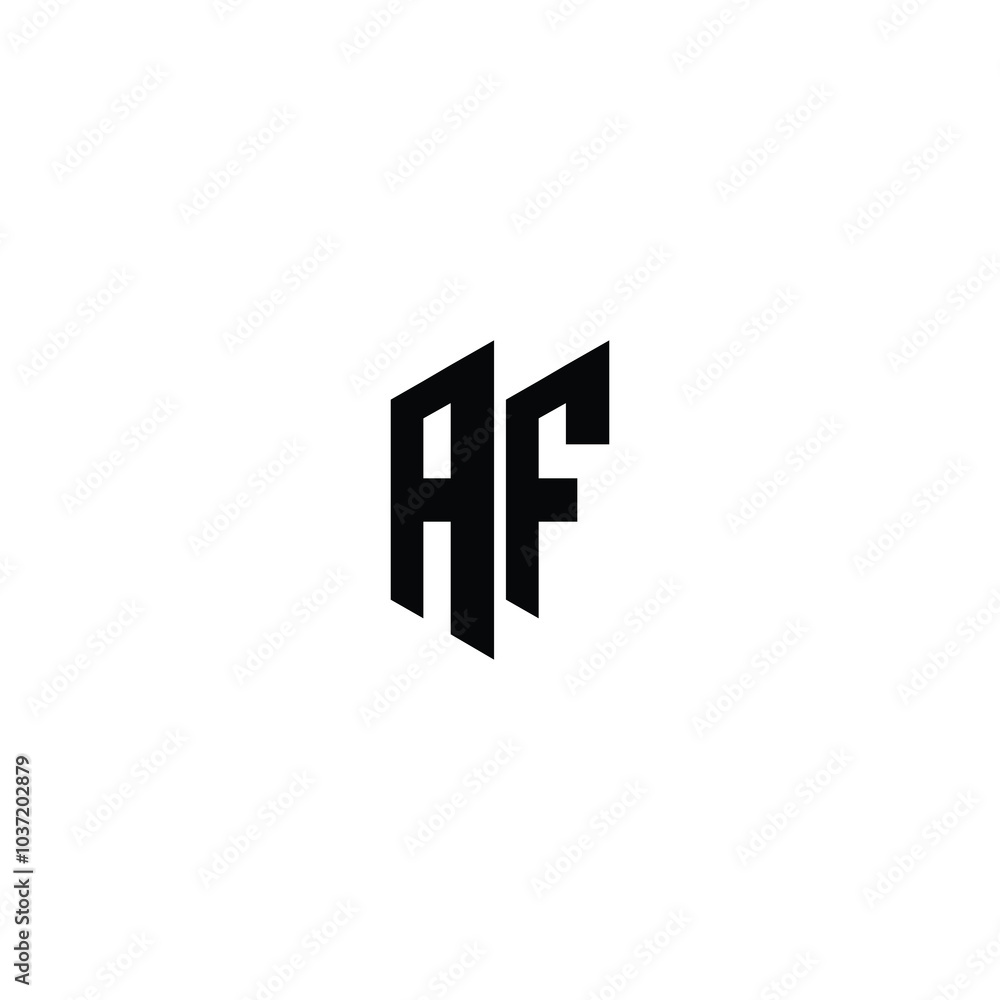 AF monogram logo design letter text name symbol monochrome logotype alphabet character simple logo AF monogram logo design letter text name symbol monochrome logotype alphabet character simple logo