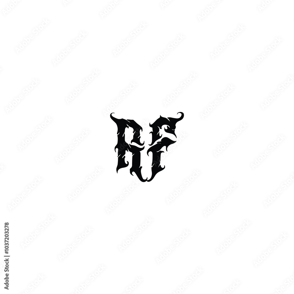 AF monogram logo design letter text name symbol monochrome logotype alphabet character simple logo AF monogram logo design letter text name symbol monochrome logotype alphabet character simple logo