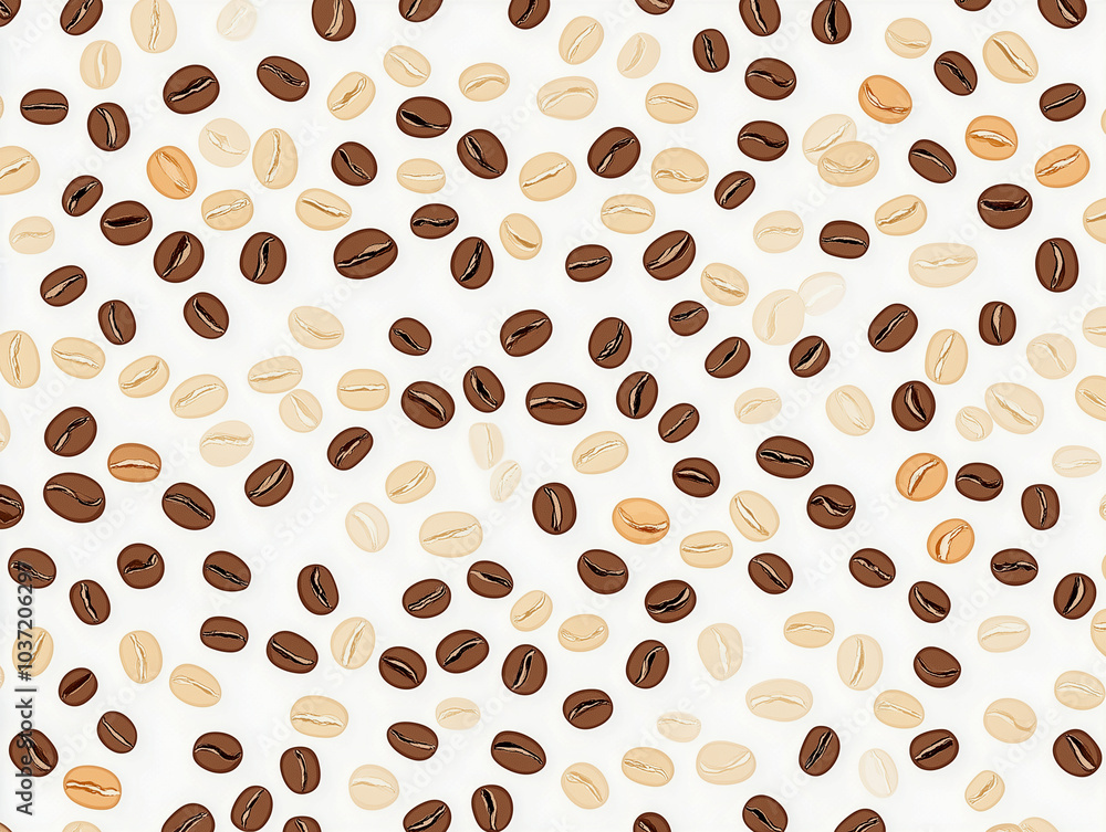 Coffee beans background Coffee beans background