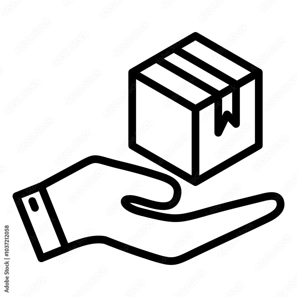 Delivery Outline Icon Delivery Outline Icon