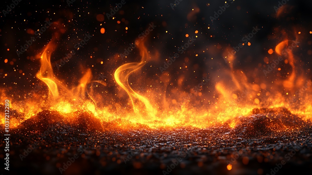 fire in the night fire in the night