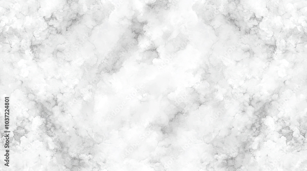 Fototapeta premium White Watercolor Paper Texture Background: Soft, Seamless for Design and More.