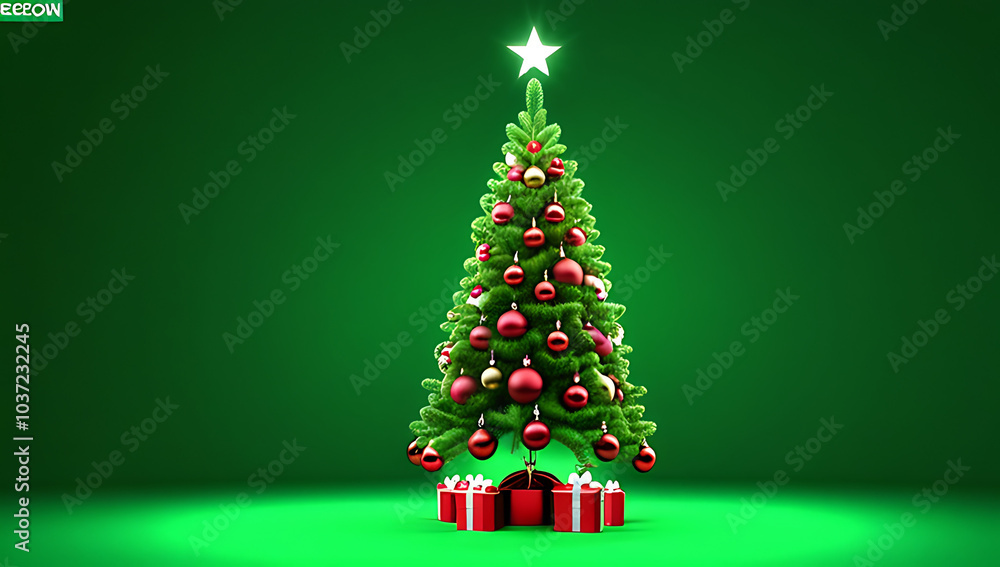tools form christmas tree bright green screen festive holiday messages season tools form christmas tree bright green screen festive holiday messages season