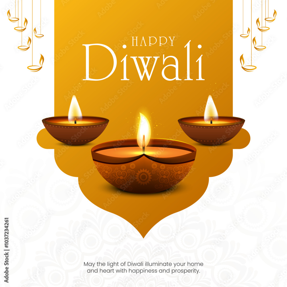 Happy Diwali Celebration Background. Diwali Festival Of Lights Banner with Diya Vector Illustration. Happy Diwali Social Media Post Template.
Happy Diwali Celebration Background. Diwali Festival Of Lights Banner with Diya Vector Illustration. Happy Diwali Social Media Post Template.