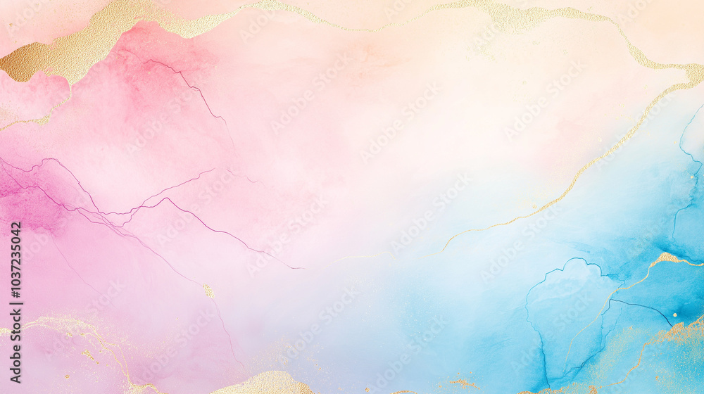 Fototapeta premium abstract watercolor background with watercolor splashes