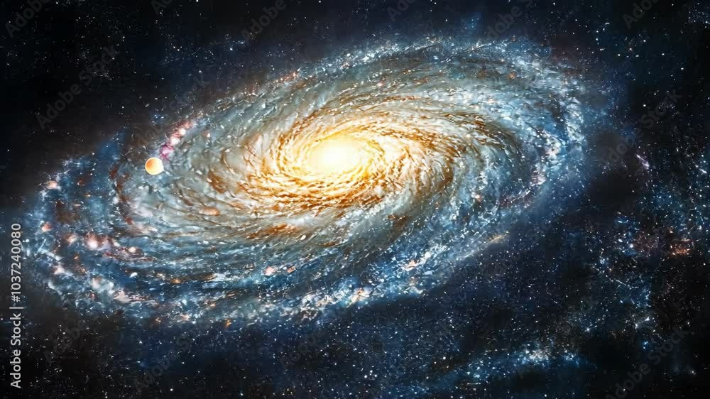 A stunning view of the Milky Way, our galaxy, as seen from space A stunning view of the Milky Way, our galaxy, as seen from space