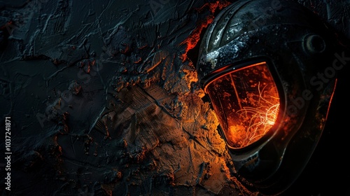 Glowing Helmet