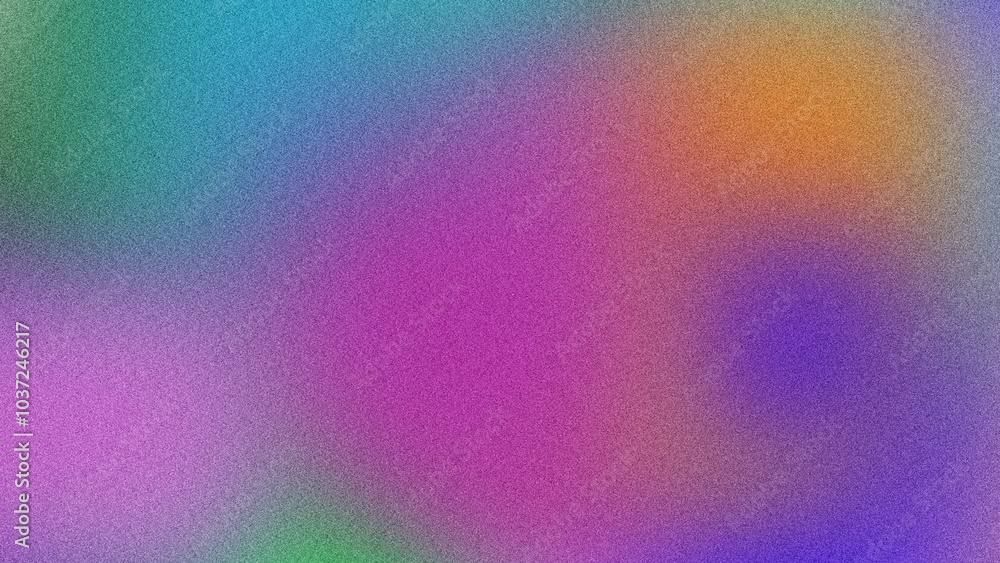 Futuristic Design with Smooth Fluid Gradient and Grainy Noise, Artistic Gradient Background with Subtle Grainy Noise Texture