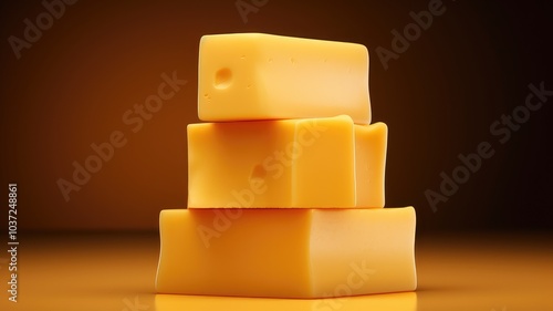 Cheddar cheese chunks