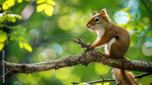 Squirrel on a Branch