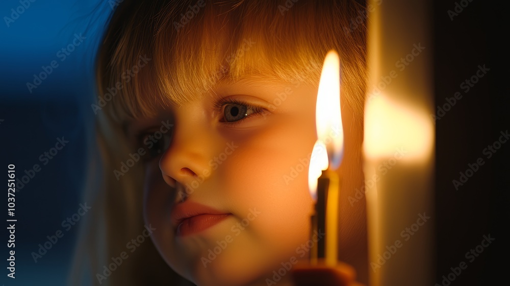 Two siblings lighting the menorah on Hanukkah, creating a special moment of reflection and celebration. Two siblings lighting the menorah on Hanukkah, creating a special moment of reflection and celebration.