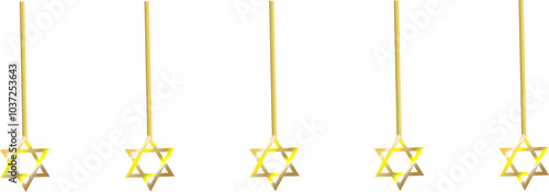 stars of david, hannukah background