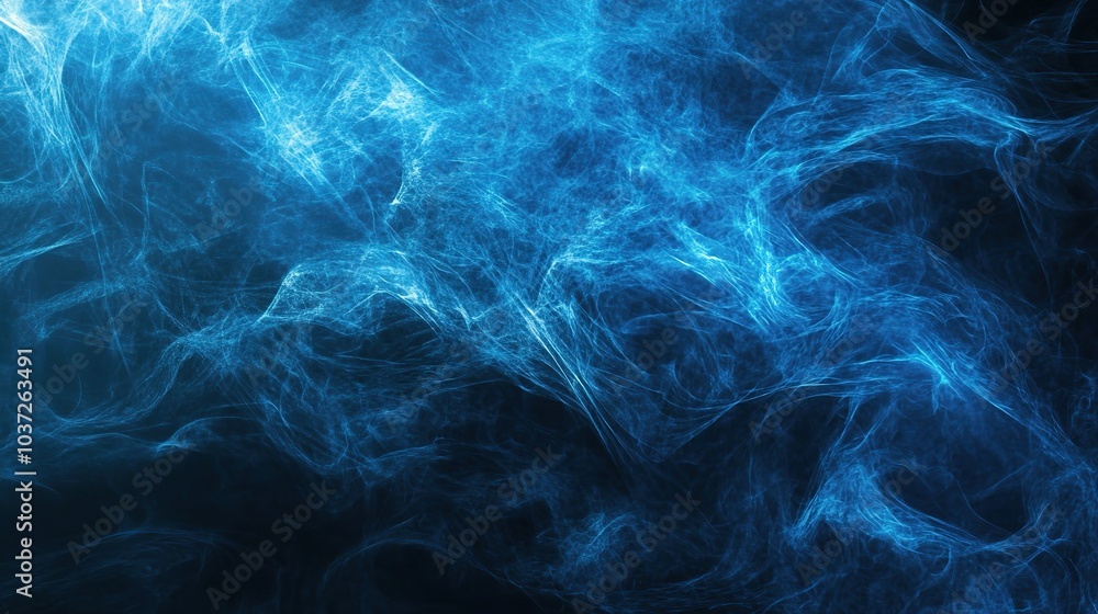 Vibrant Blue Smoke and Light Background Texture Vibrant Blue Smoke and Light Background Texture