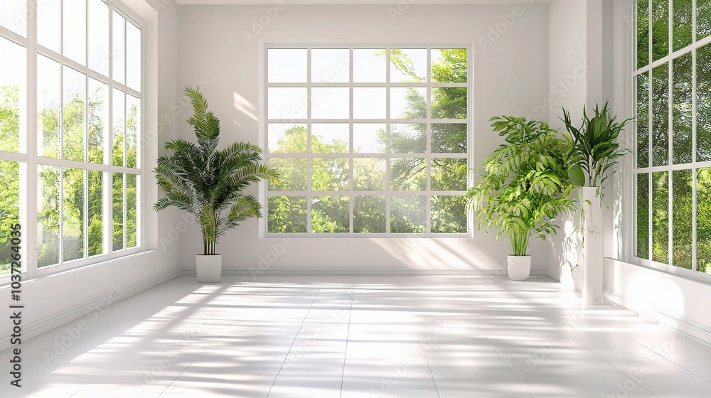 Bright and Airy Room with Greenery Views Bright and Airy Room with Greenery Views