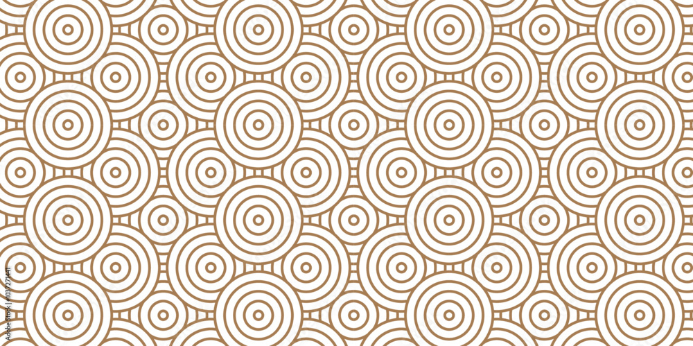 Abstract Overlapping Pattern. Seamless geometric ocean spiral pattern and abstract circle wave lines. wood color seamless tile stripe geomatics create retro square line backdrop pattern background. Abstract Overlapping Pattern. Seamless geometric ocean spiral pattern and abstract circle wave lines. wood color seamless tile stripe geomatics create retro square line backdrop pattern background.