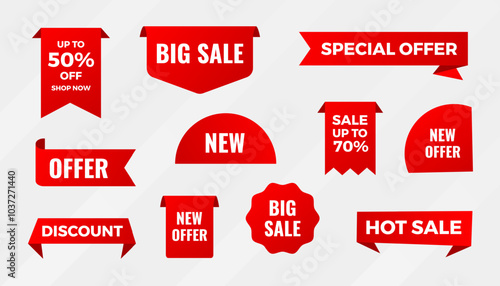 Discount sale labels vector template. Price Drop, big sale, final sale, flash sale background. Discount Promotion marketing poster design for web and Social.