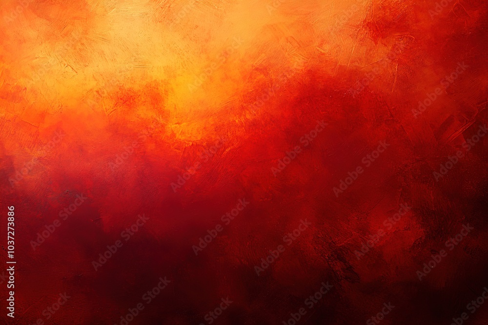 Abstract red and orange background, dark brown background, blurred, grunge texture Abstract red and orange background, dark brown background, blurred, grunge texture