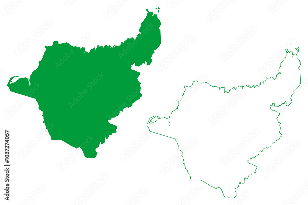Sento Se municipality (Bahia state, Municipalities of Brazil, Federative Republic of Brazil) map vector illustration, scribble sketch Sento Sé map Sento Se municipality (Bahia state, Municipalities of Brazil, Federative Republic of Brazil) map vector illustration, scribble sketch Sento Sé map
