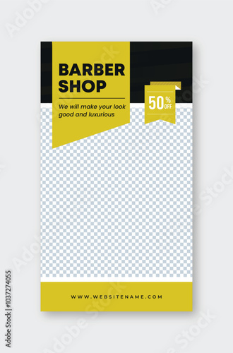 barbershop instagram post, barber instagram design, barbershop social media, instagram post for barbers,