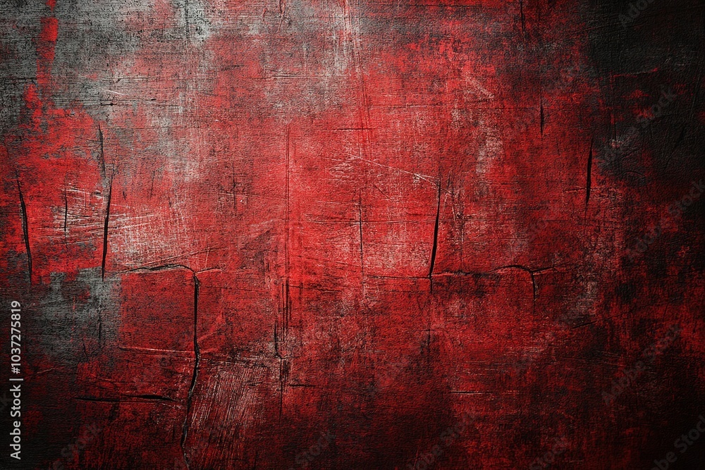 Obraz premium Red grunge background, red texture, dark red, black, dark tones, red and black, red and black, red background
