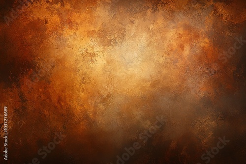 Grunge-inspired brown and orange background, with dark and light tones